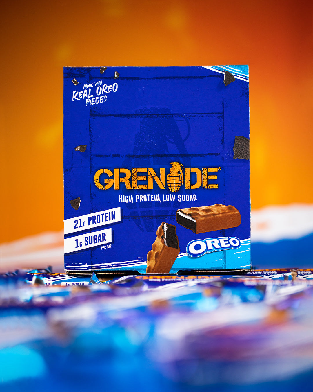 Grenade Oreo Protein Bar 60g - Case of 12 - BBE 30/11/2025