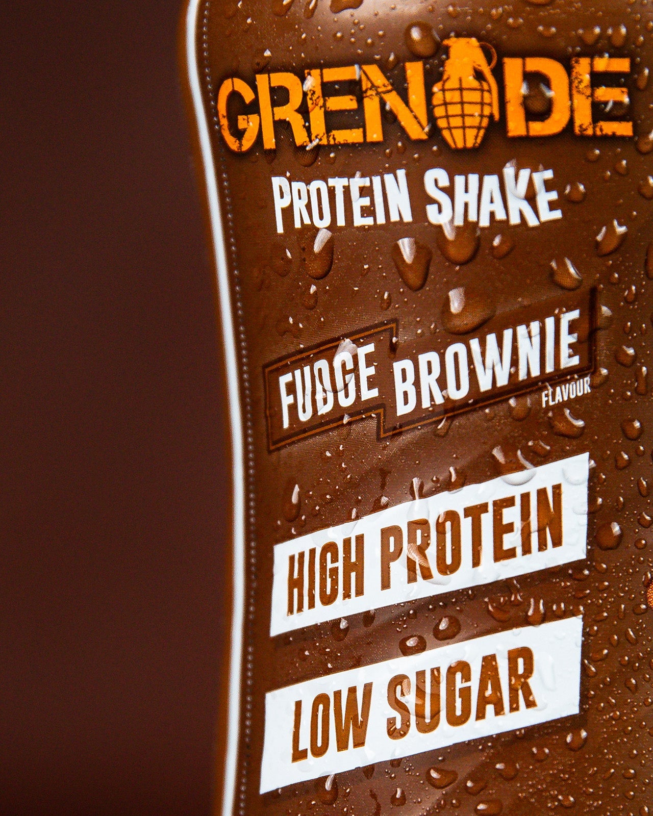 Grenade Fudge Brownie High Protein Shake 330ml - Case of 8