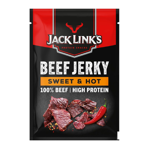 Jack Link's Sweet and Hot Beef Jerky 25g - Box of 12