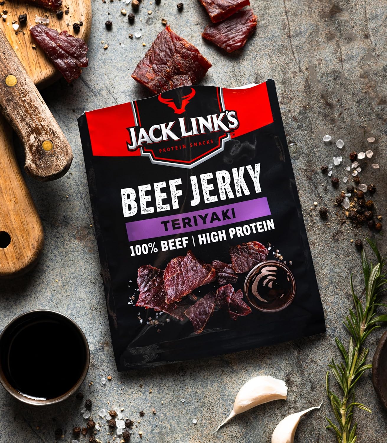 Jack Link's Teriyaki Beef Jerky 25g - Box of 12