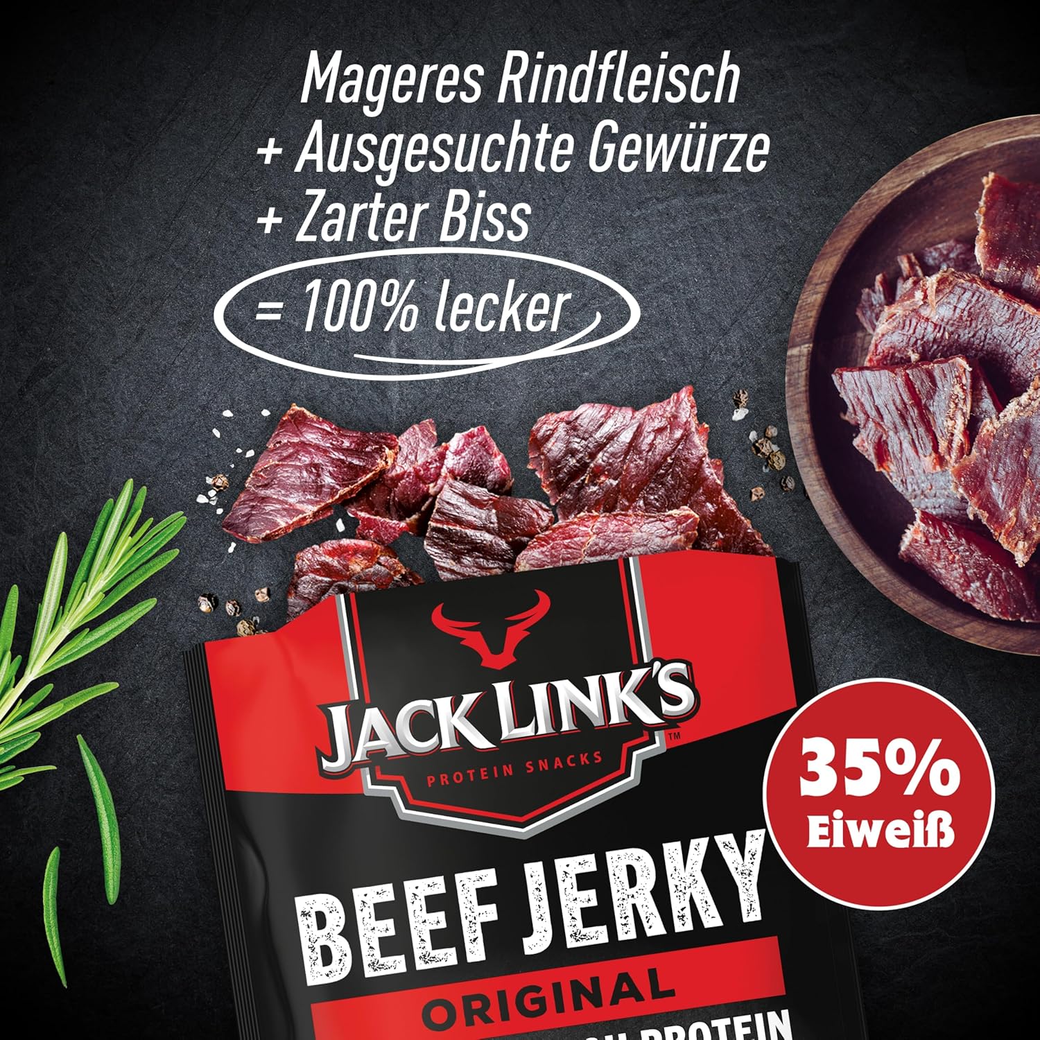 Jack Link's Original Beef Jerky 25g - Box of 12