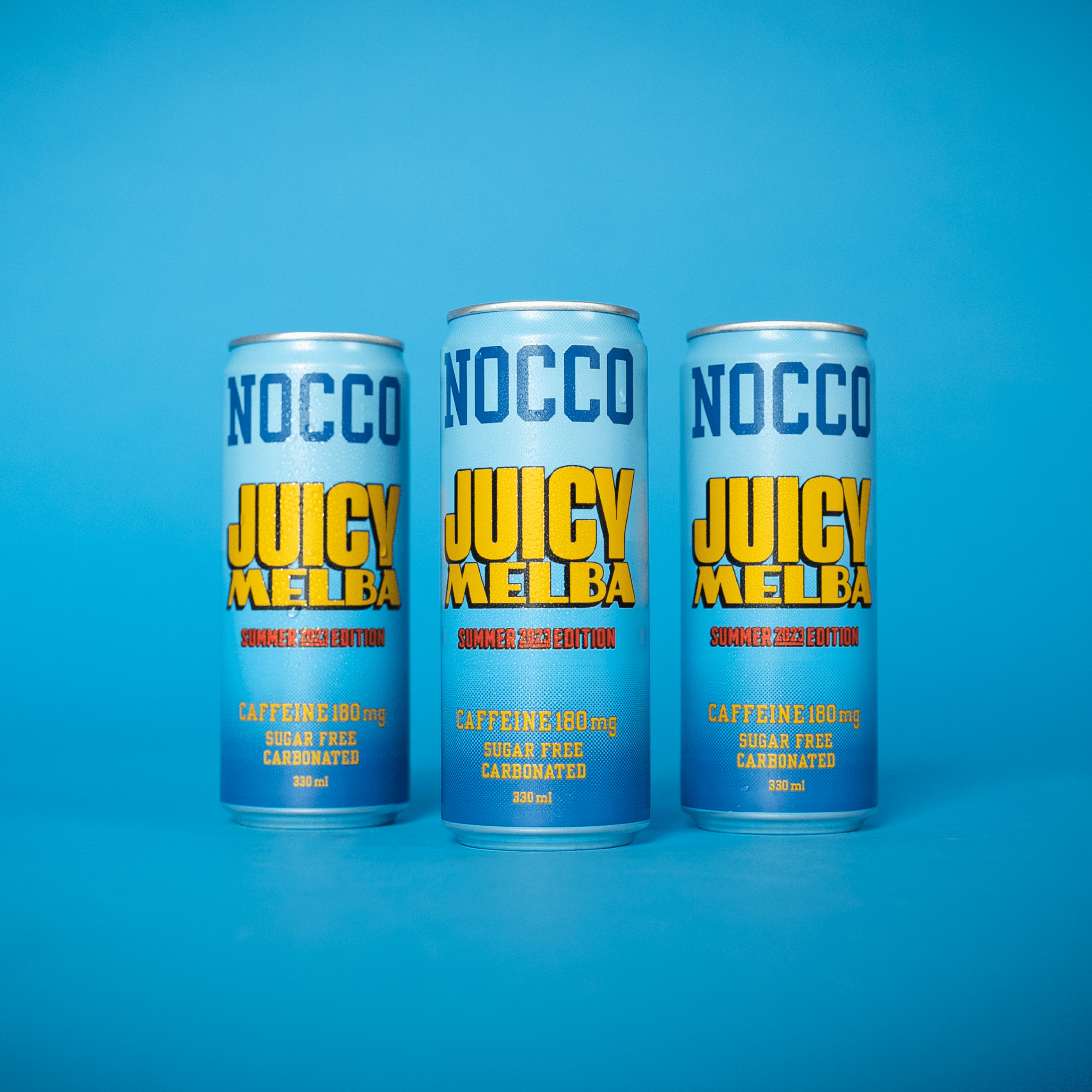 NOCCO Juicy Melba Energy Drink 330ml - Case of 12