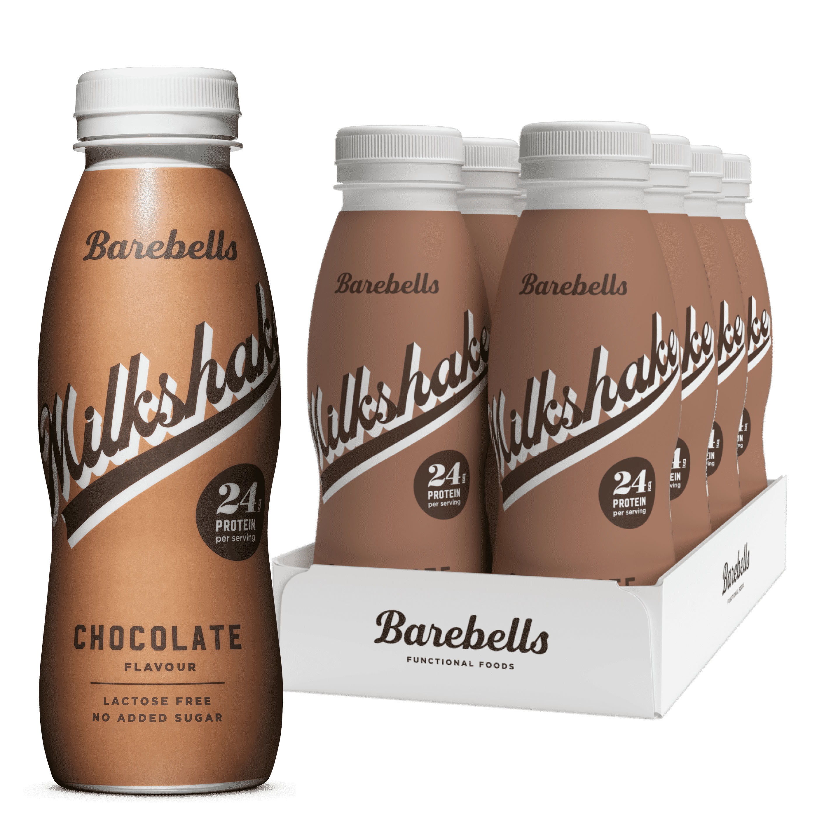 Barebells Chocolate Protein Milkshake 330ml - Case of 8