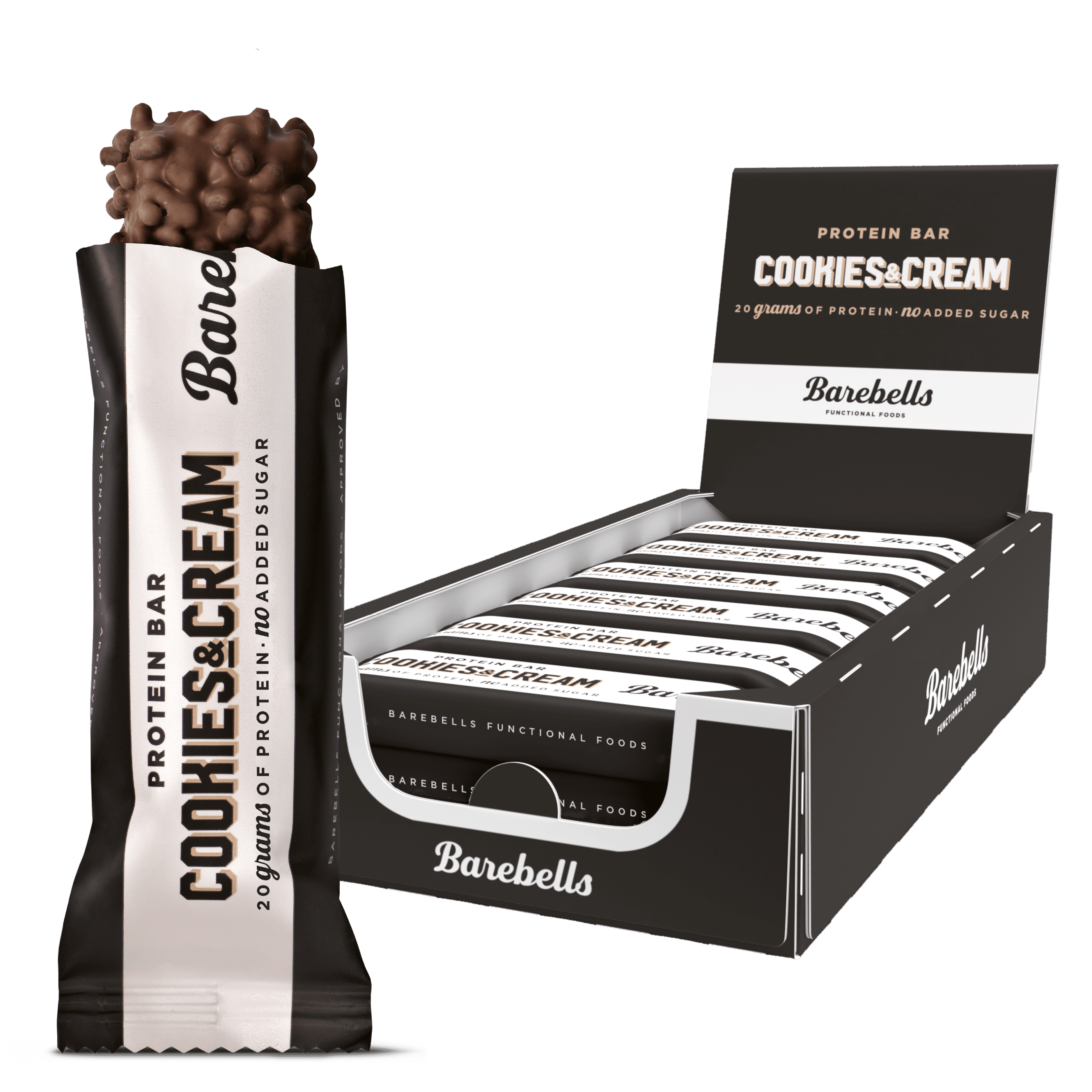 Barebells Cookies and Cream Protein Bar