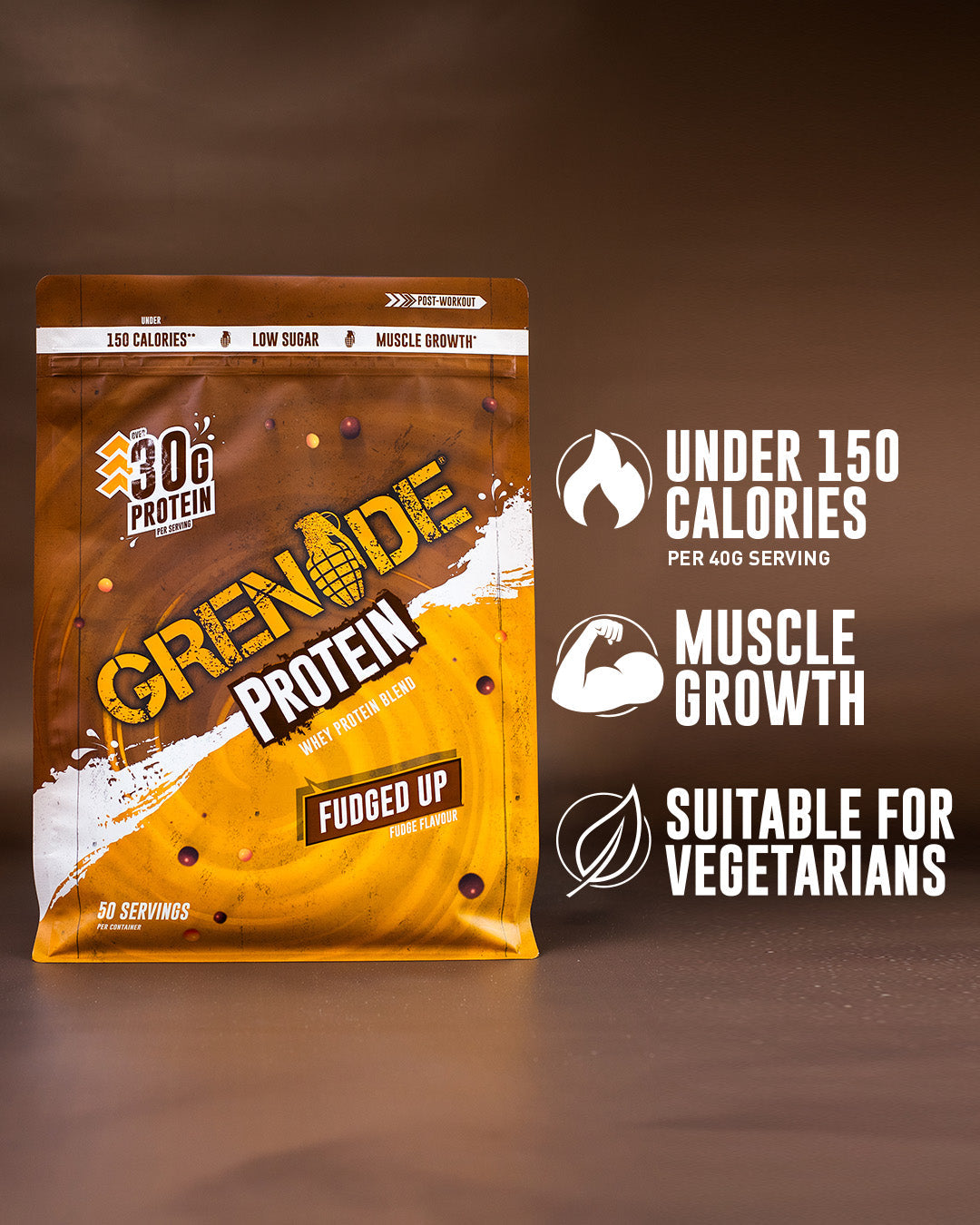 Grenade Fudge UP Protein Powder 2kg (50 Servings)