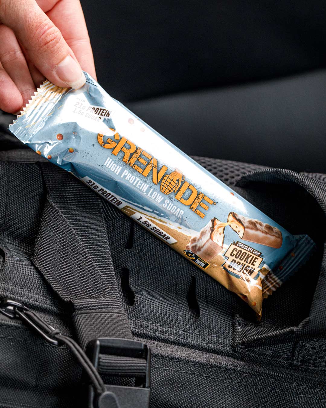 Grenade Chocolate Chip Cookie Dough Protein Bar 60g - Case of 12