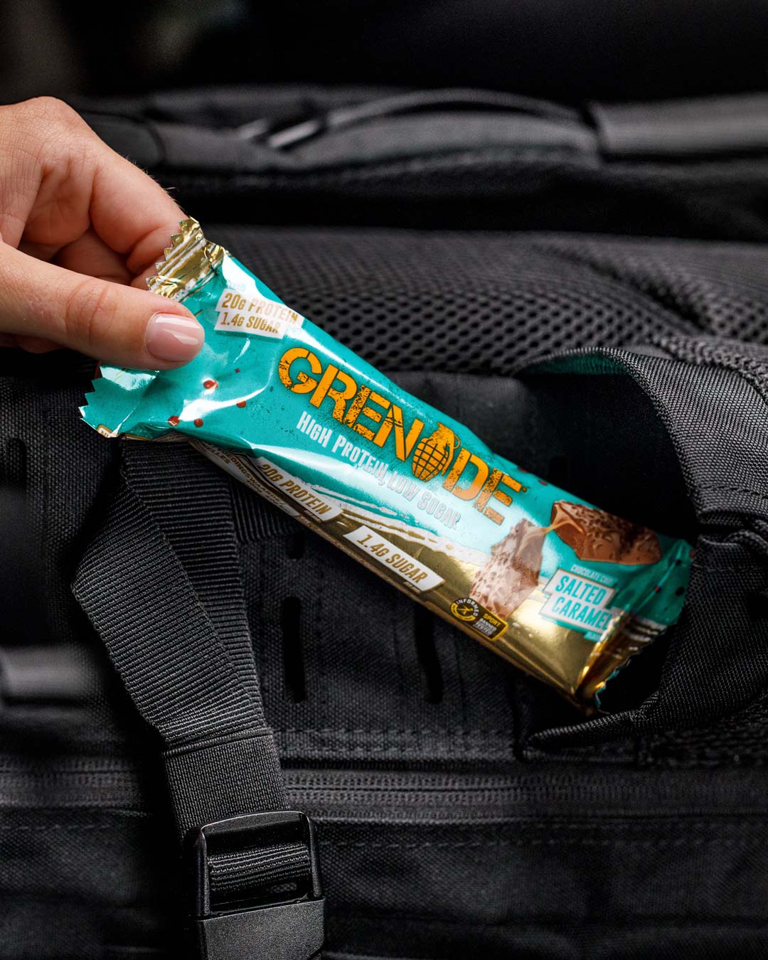 Grenade Chocolate Chip Salted Caramel Protein Bar 60g - Case of 12