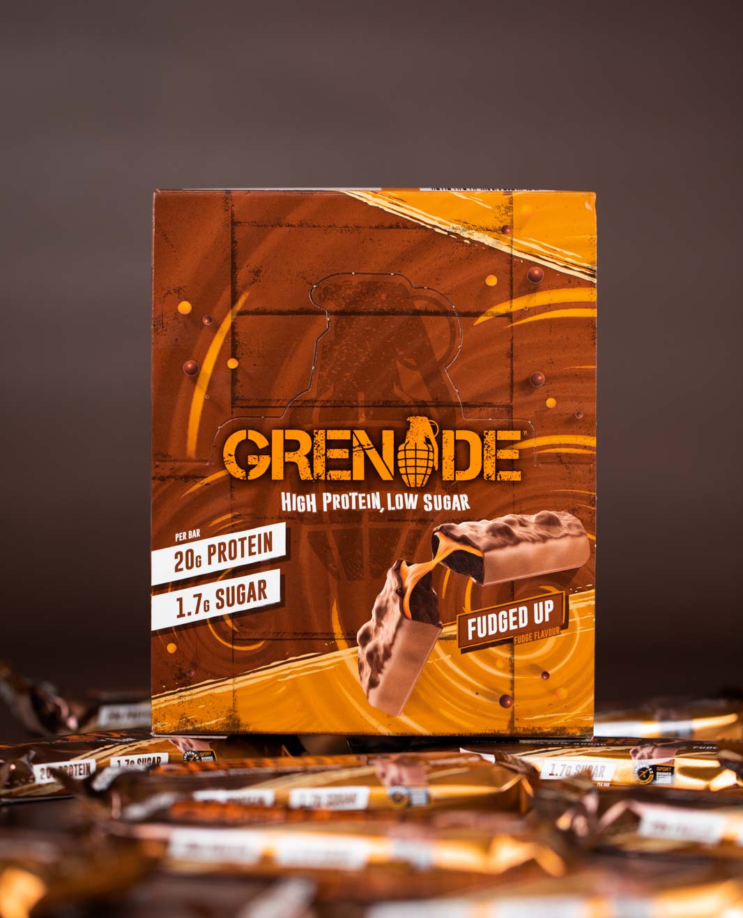 Grenade Fudge UP Protein Bar 60g - Case of 12