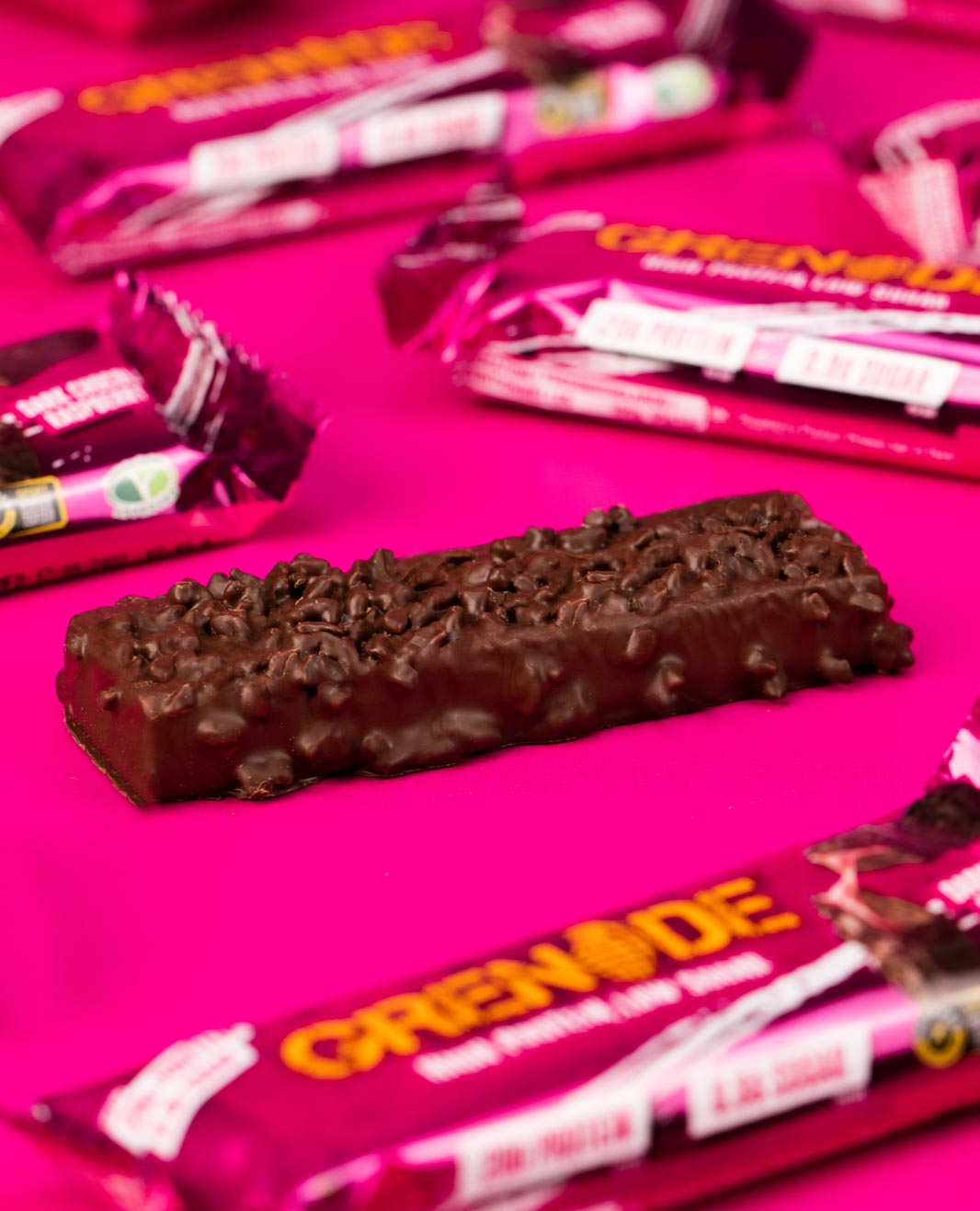 Grenade Dark Chocolate Raspberry Protein Bar 60g - Case of 12