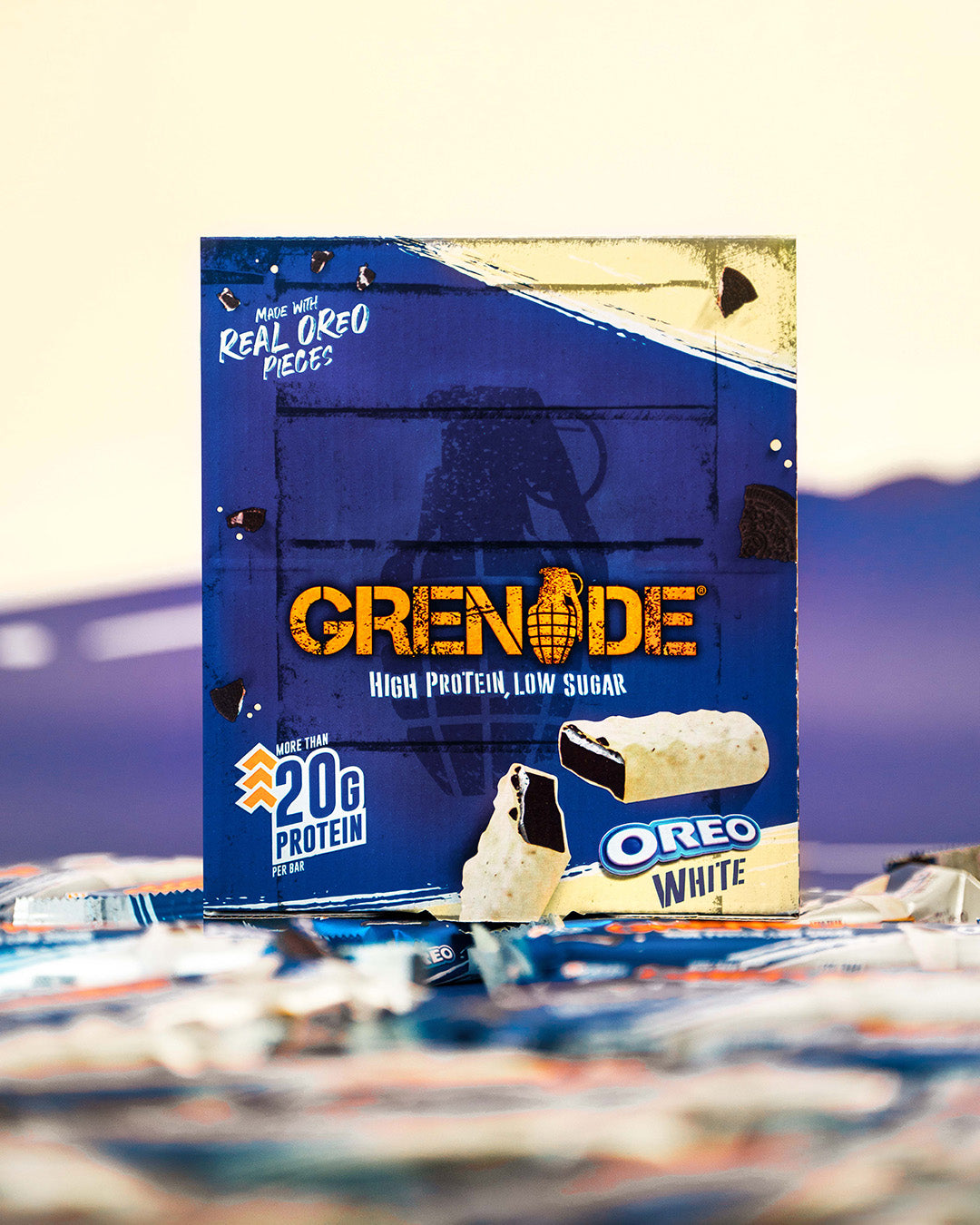 Grenade White Oreo Protein Bar 60g - Case of 12