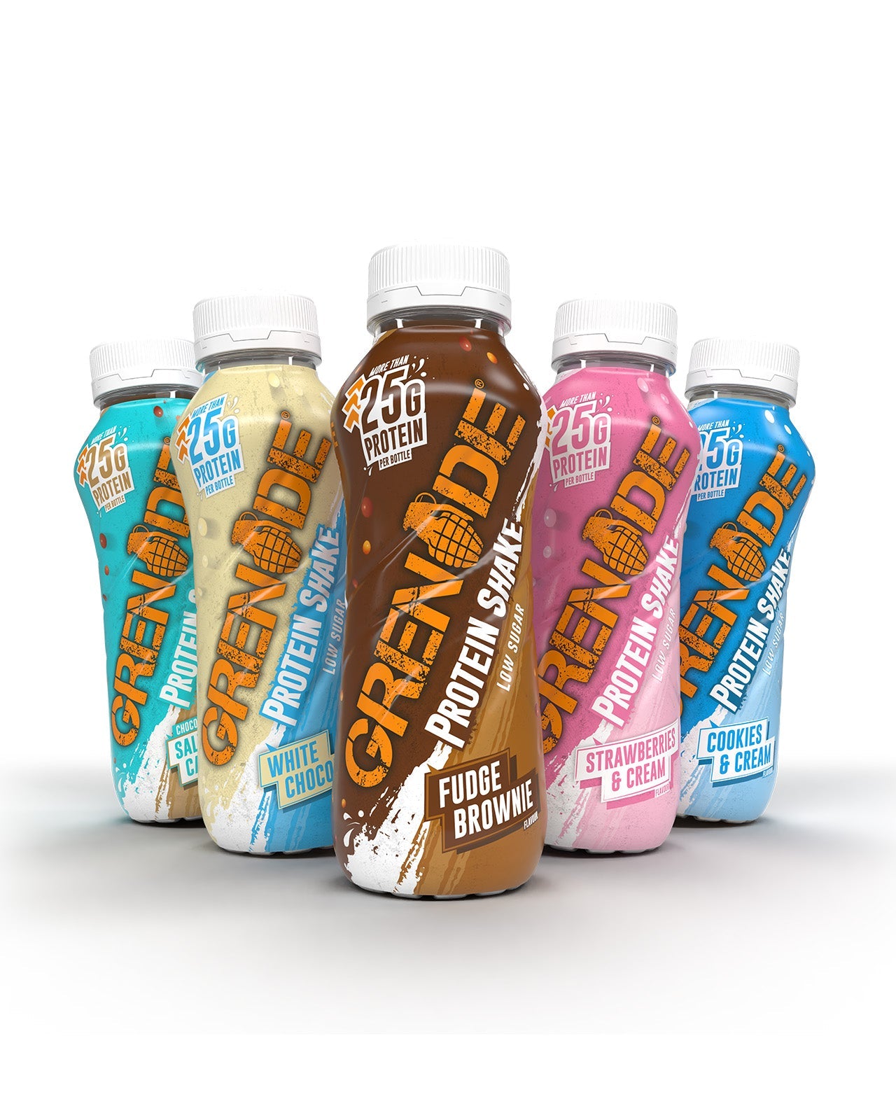 Grenade Strawberries & Cream High Protein Shake 330ml - Case of 8