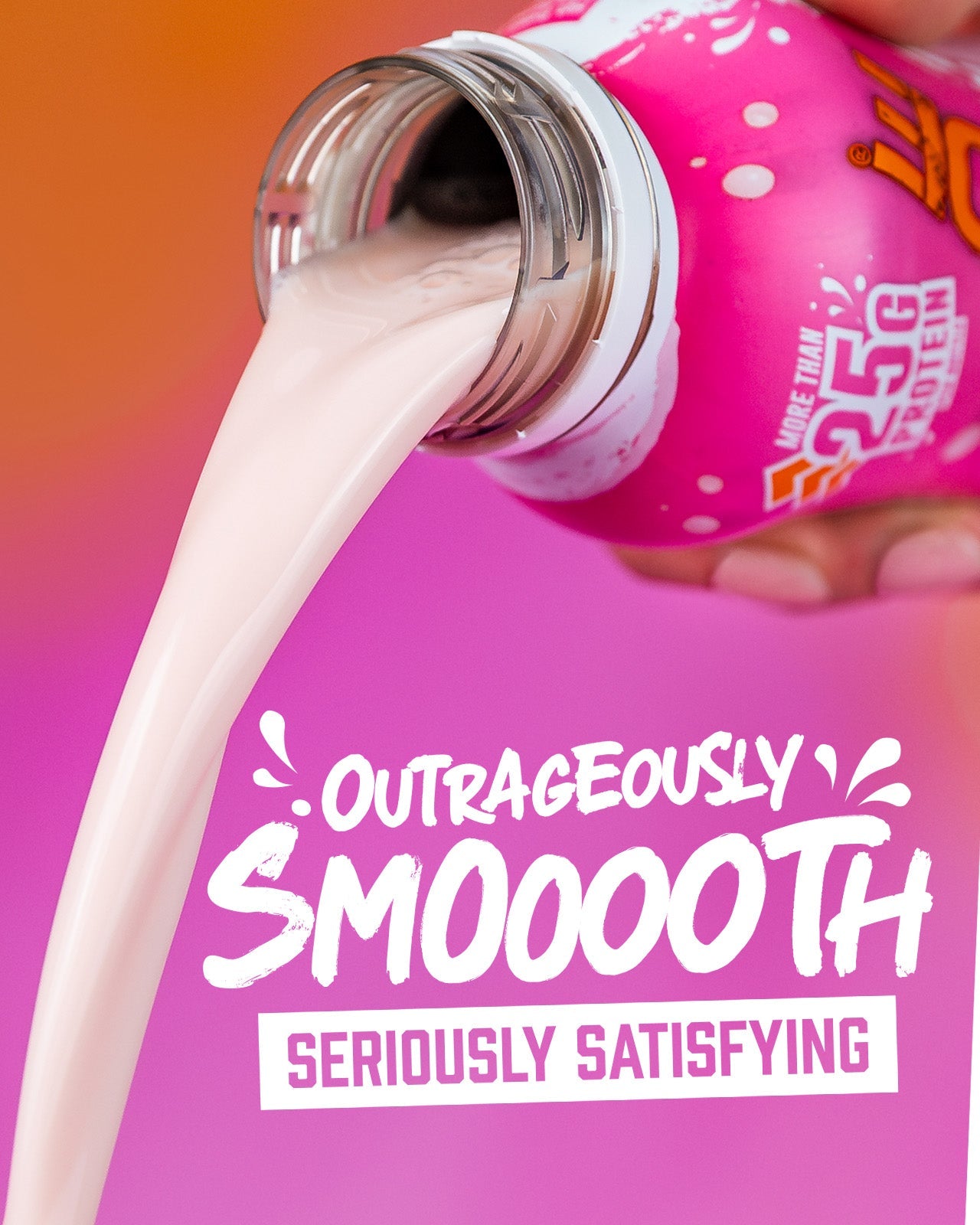 Grenade Strawberries & Cream High Protein Shake 330ml - Case of 8