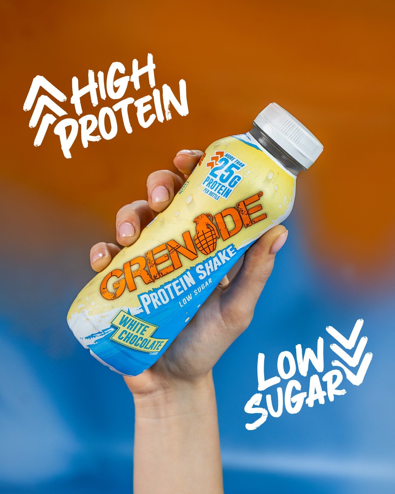 Grenade White Chocolate High Protein Shake 330ml - Case of 8